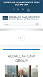 Mobile Screenshot of abdallahlawgroup.com